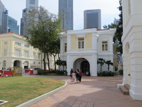 Attractions in the Civic District of Singapore